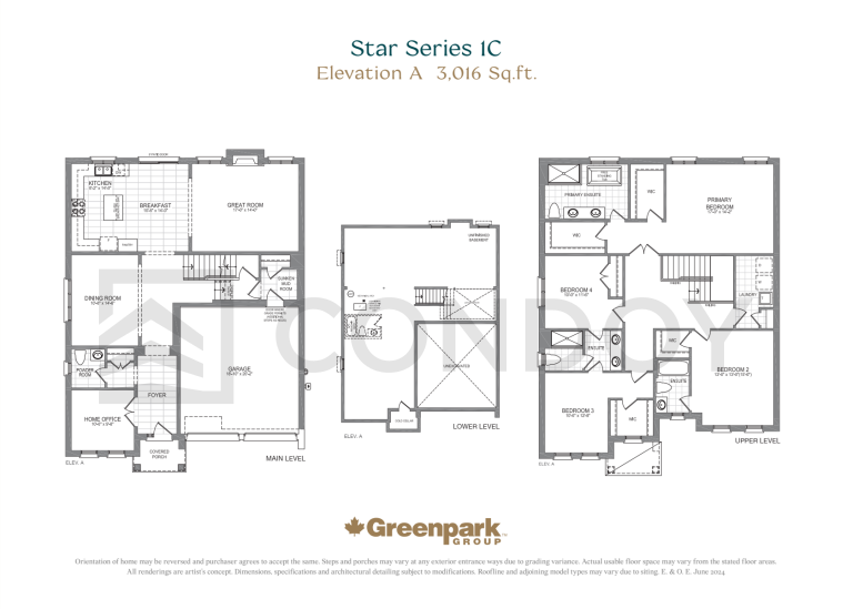 Taywood Estates 1C Floor Plan