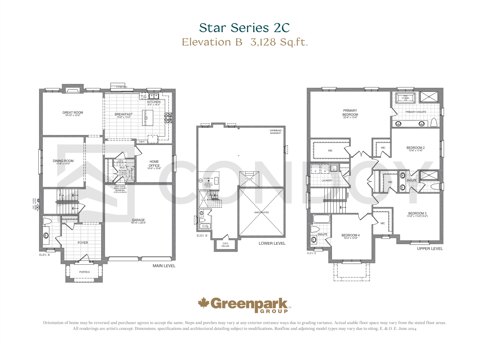 Taywood Estates 2C Floor Plan