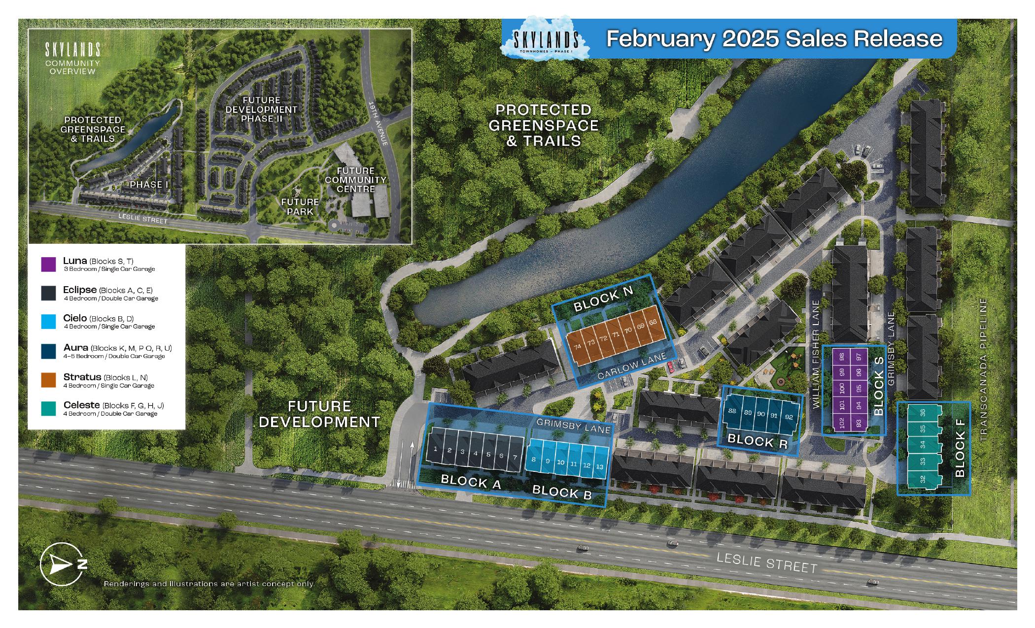 Skylands Townhomes Site Plan