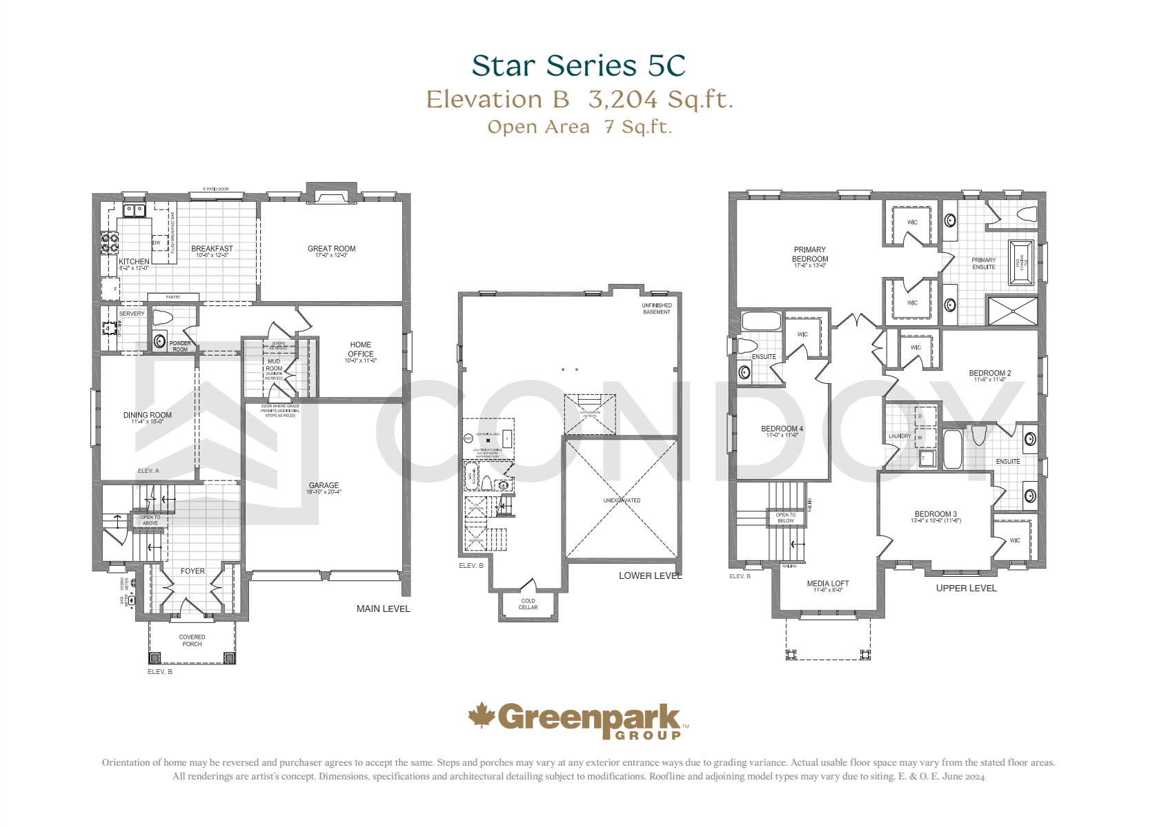 Taywood Estates 5C Floor Plan