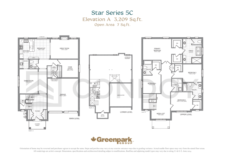Taywood Estates 5C Floor Plan