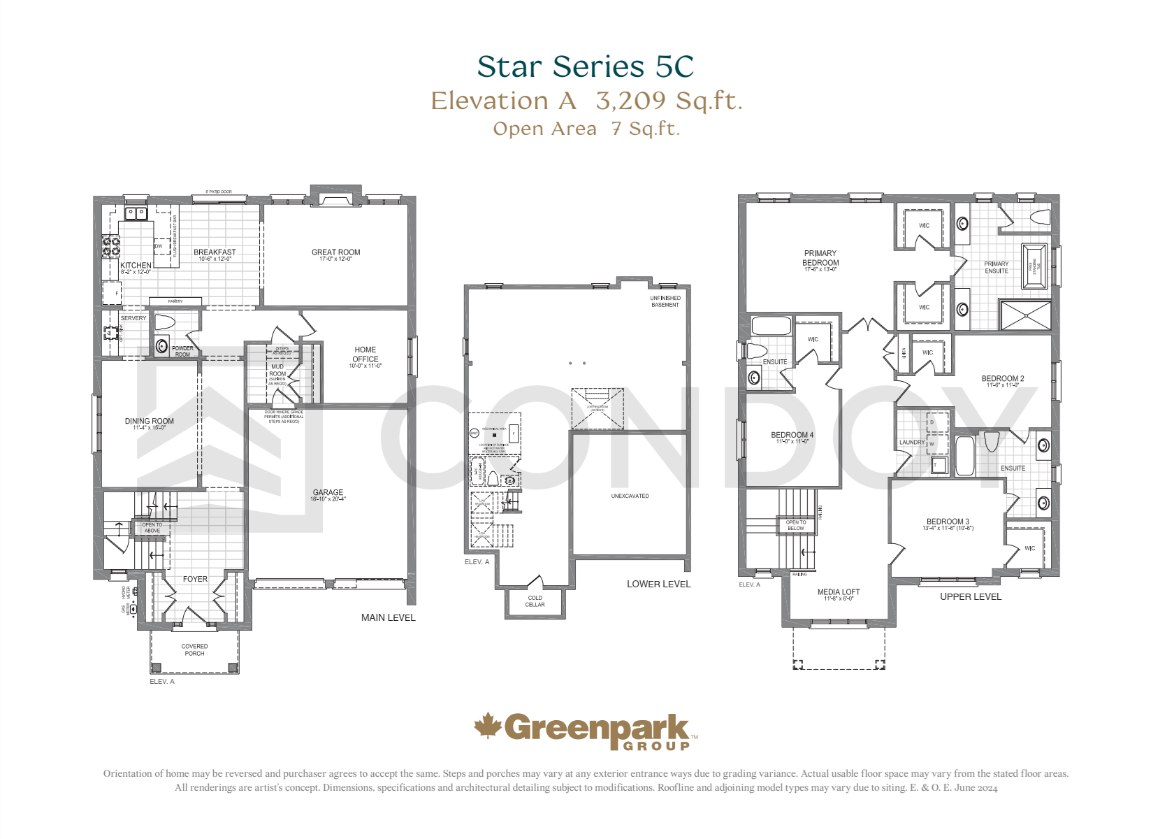 Taywood Estates 5C Floor Plan