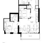 Chrome Condos AMBER Floor plan