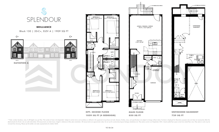 Splendour Homes Brilliance Floorplan