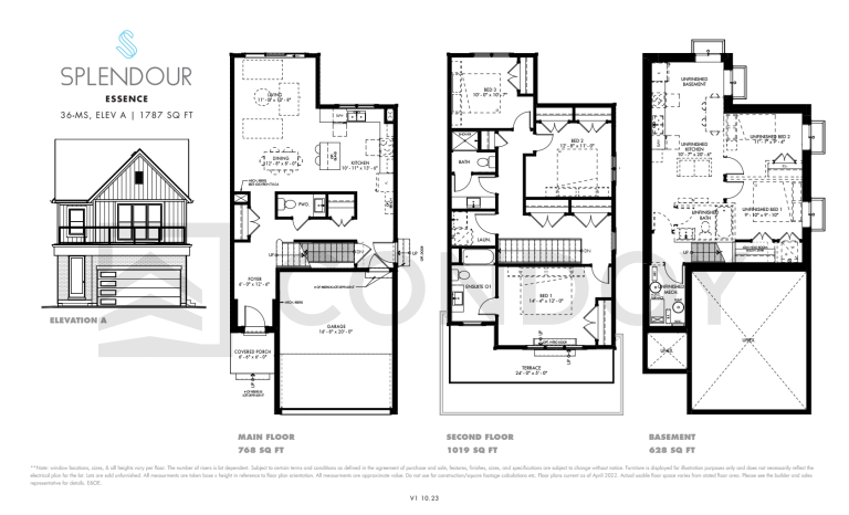Splendour Homes Essence Floorplan