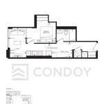 Chrome Condos GRADIN Floor plan