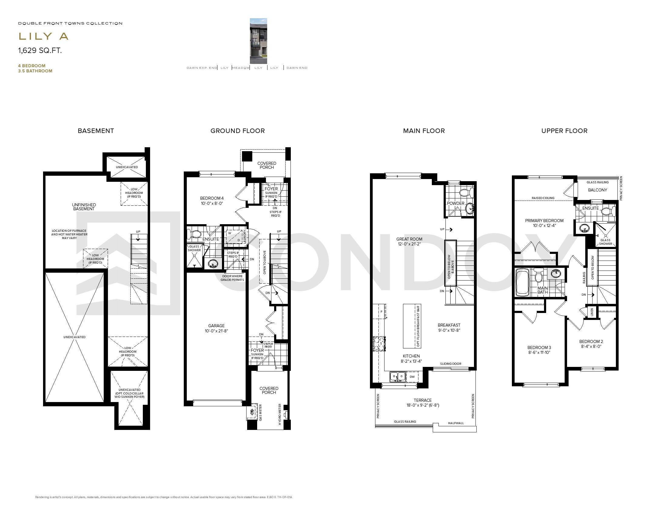The Willows Homes L I LY A floorplan