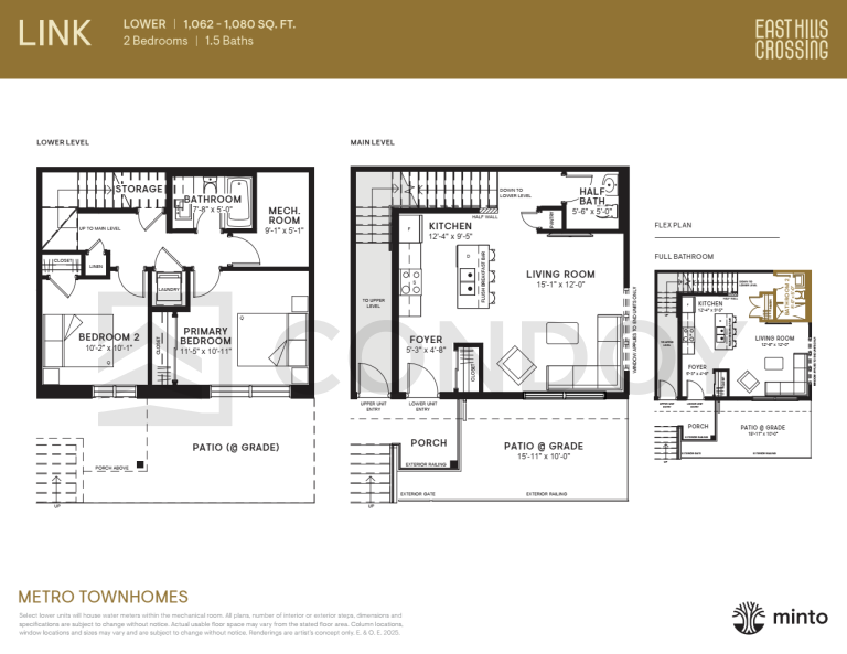 East Hills Crossing Link Floor Plan