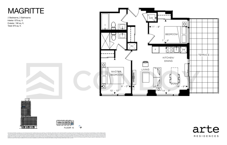 Arte Residences MAGRITTE Floor Plan