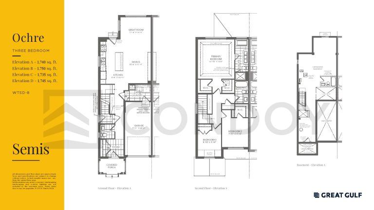 Whitby Meadows Homes Ochre Floor Plan