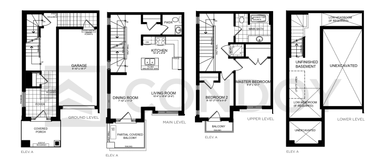 Sienna-Woods-Towns-The Madeleine floorplan