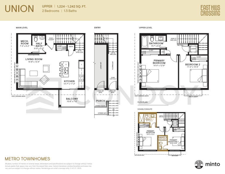 East Hills Crossing Union Floor Plan