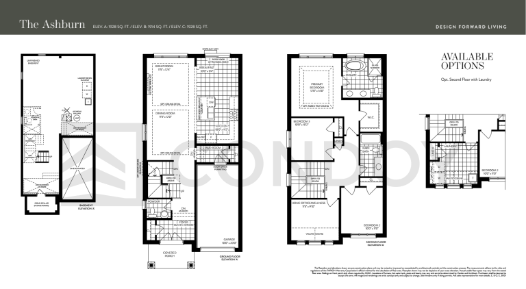Seatonville Towns The Ashburn floorplan
