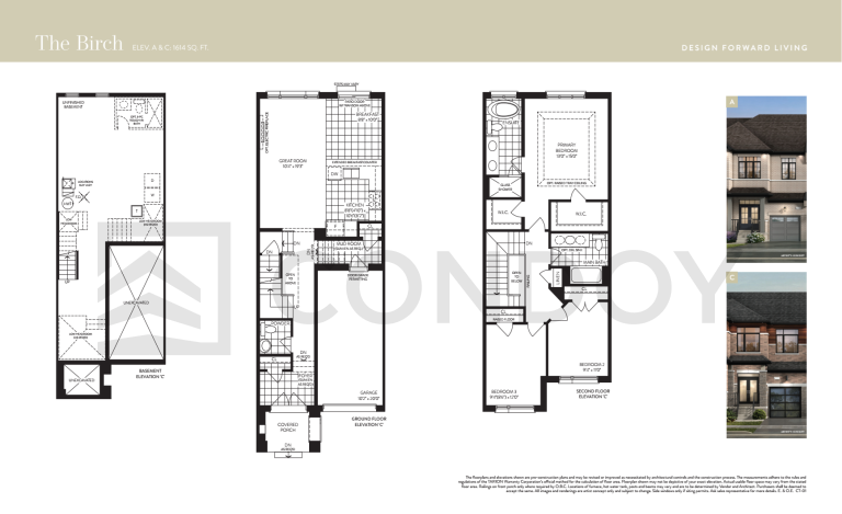 Seatonville Towns The Birch floorplan