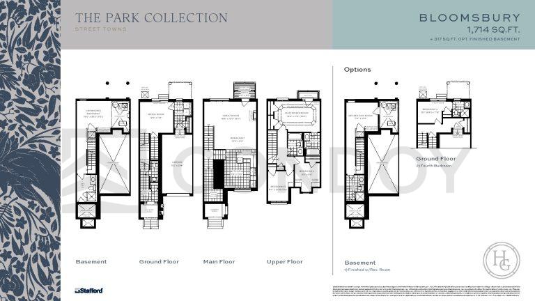 Highbury Gardens Bloomsbury floor plan
