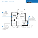 Dean’s Landing Condos Model Cambridge A floorplan
