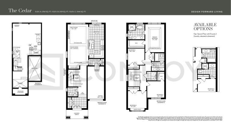 Seatonville Towns The Cedar floorplan