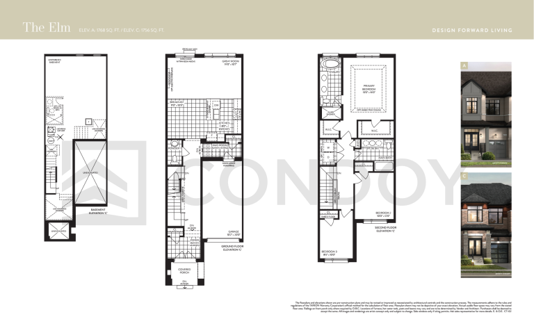 Seatonville Towns The Elm floorplan