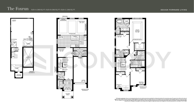 Seatonville Towns The Foxrun floorplan