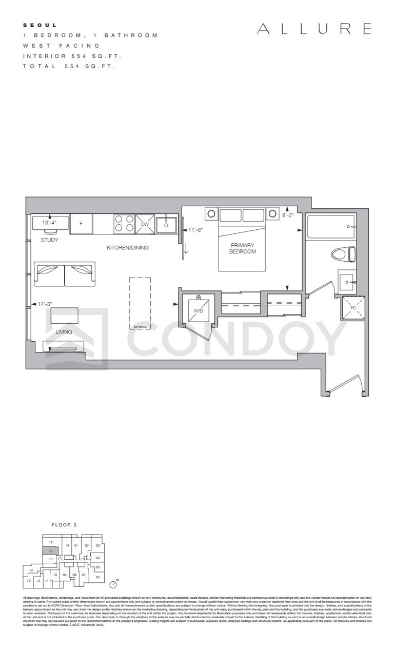 Allure-Condos-Seoul-Floorplan