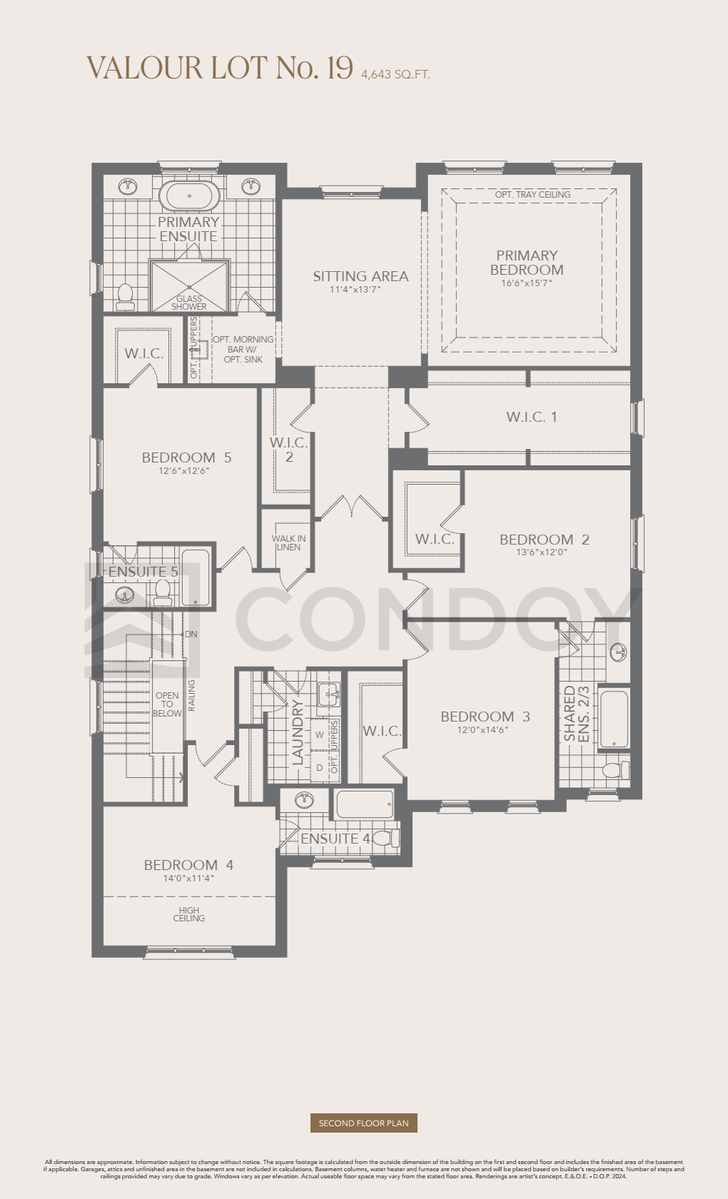 Amira Estates Homes VALOUR LOT No. 19 floorplan