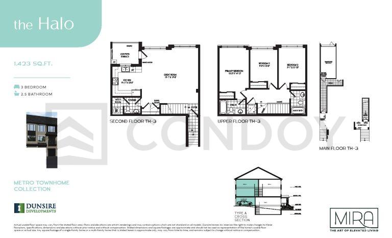 Mira Towns the Halo Floor plan