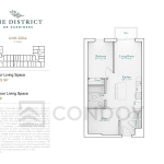 The District on Gardiners Condos 2Dia Floor Plans