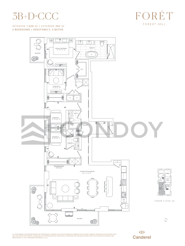 Foret-Condos-Model-3B+D-CCC-floorplan