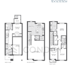 Townhomes of Little Rouge BlueBird Floor Plan
