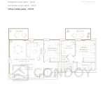 South Forest Hill Residences Frybrook 1216 Floor plan