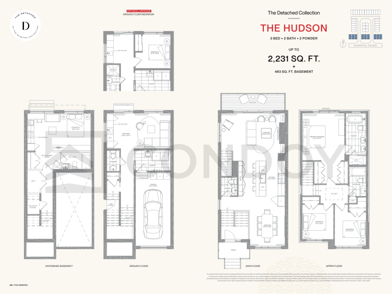The Winston Collection Homes The Hudson Floor Plan