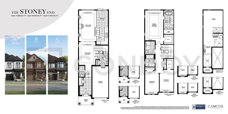 The Gateway of Lindsay Model The Stoney End Floor Plan