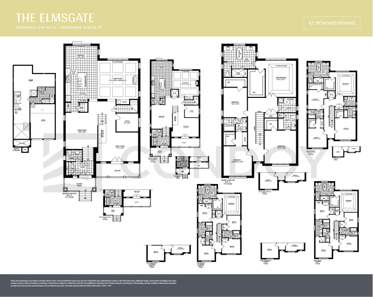 Bondhead Towns Elmsgate Floor Plan