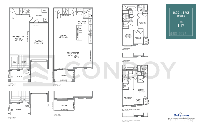 Harbourview Homes Lily Floor Plan
