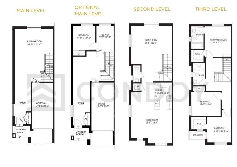 Harmony Crossing Towns Lot 1 Floor Plan