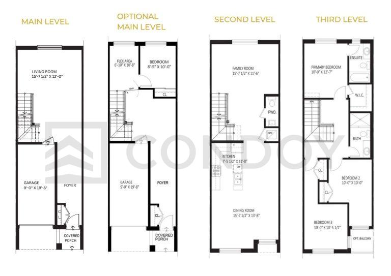 Harmony Crossing Towns Lot 2 Floor Plan