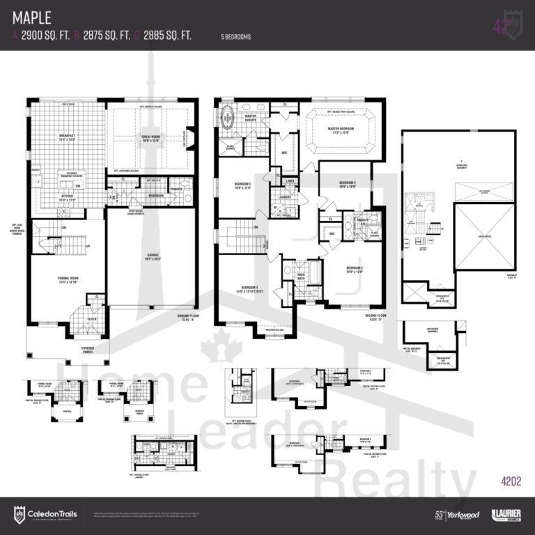 Caledon Trails Maple Floor Plan