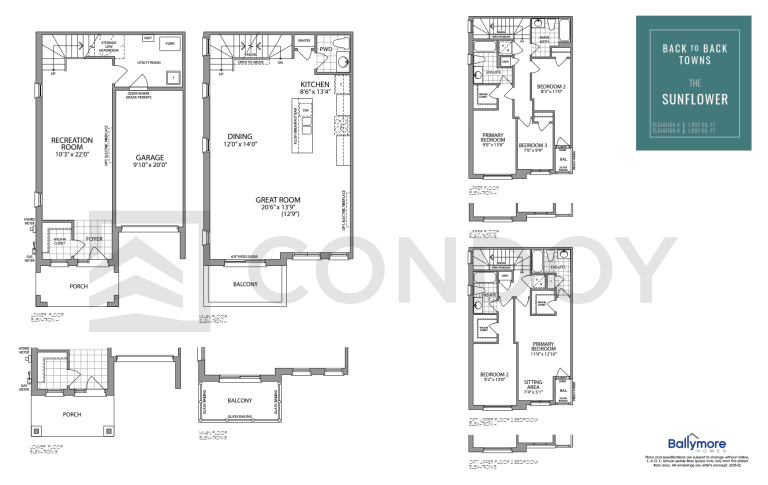 Harbourview Homes Sunflower Floor Plan