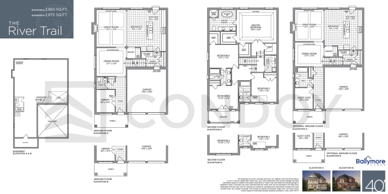 Woodbury Trails The River Trail Floor Plan