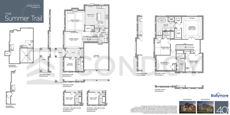 Woodbury Trails The Summer Trail Floor Plan