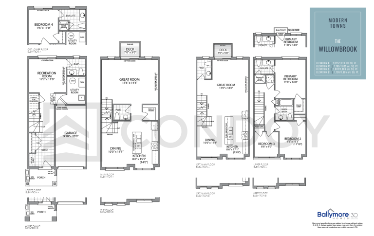 Harbourview Homes Willowbrook Floor Plan