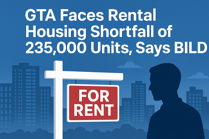 78 GTA Faces Rental Housing Shortfall of 235,000 Units, Says BILD