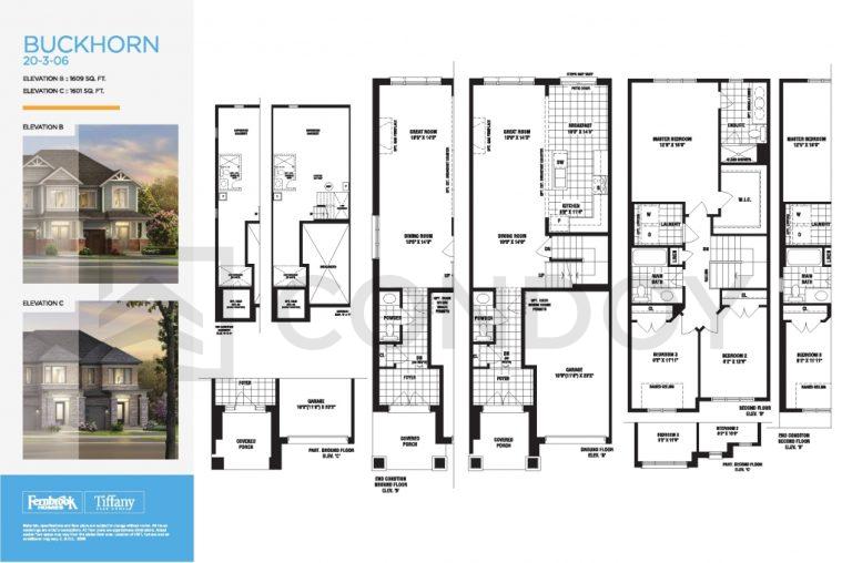 Mapleview Park BUCKHORN Model Floor Plan