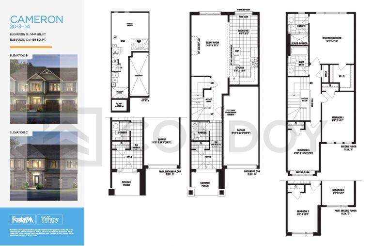 Mapleview Park Cameron Model Floor Plan
