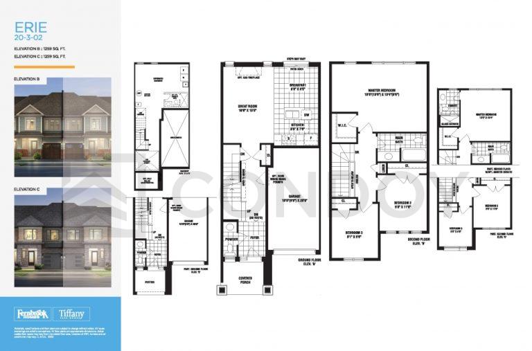Mapleview Park Erie Model Floor Plan