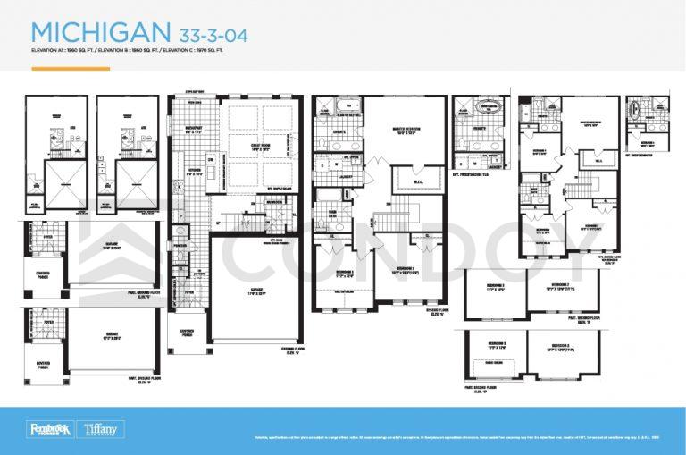 Mapleview Park MICHIGAN Model Floor Plan
