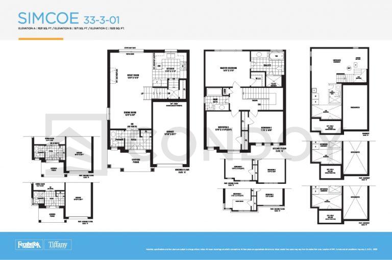 Mapleview Park Simcoe Model Floor Plan