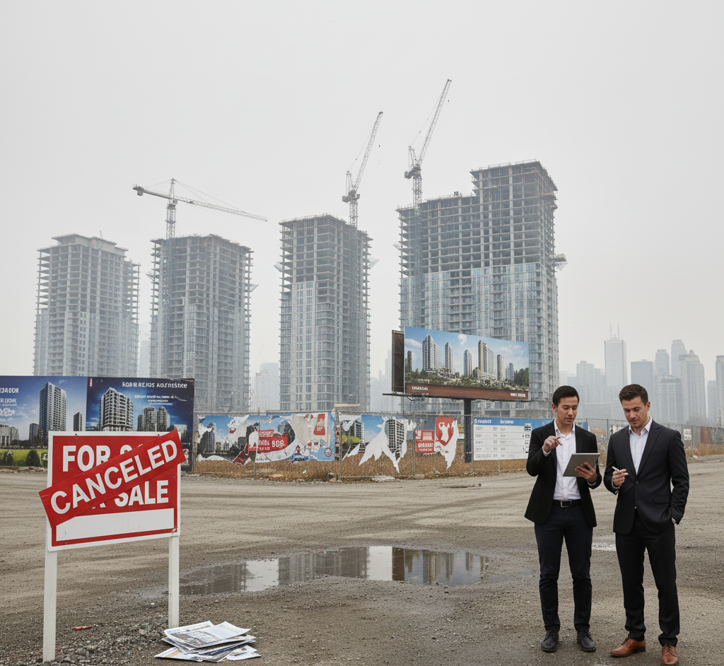 Gemini Generated Image 5p5mpo5p5mpo5p5m GTA Pre-Construction Sales Slump Market Slowdown Creates Buyer Leverage