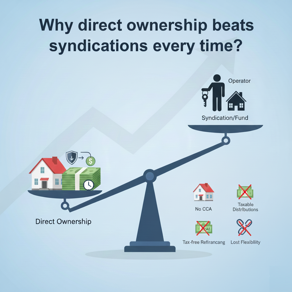 1 Why direct ownership beats syndications every time?