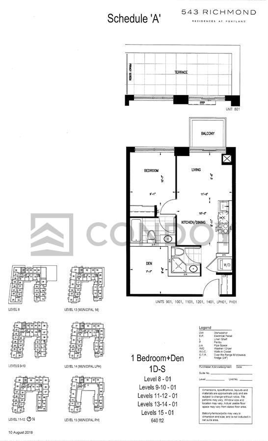 543 RICHMOND STREET WEST DISTRESS SALE ASSIGNMENT, From $720,000, 2 Bath, 640sq.ft, 1 Bed, 2 Bath, North West